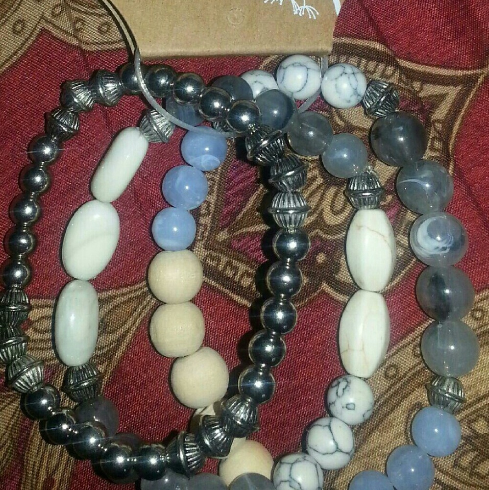 a set of 3 bracelets from cracker barrel